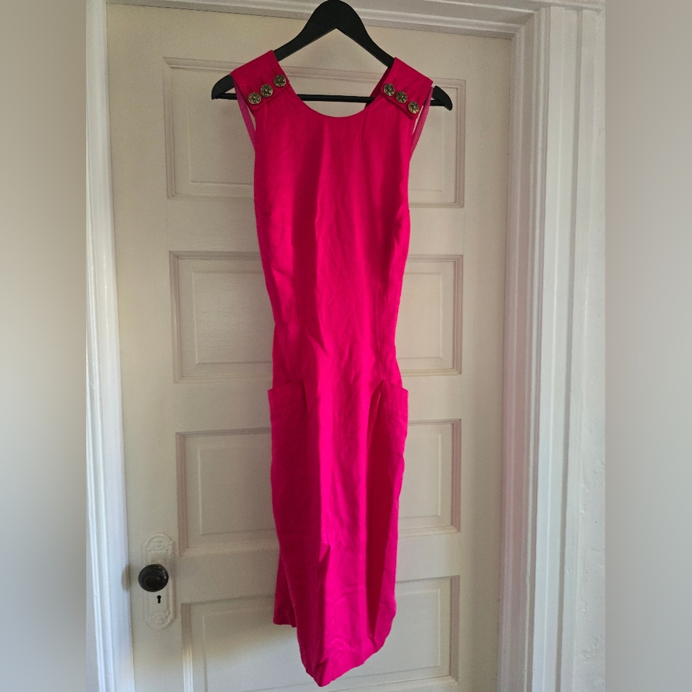 Vintage Geary Roark Kamisato Pink Dress